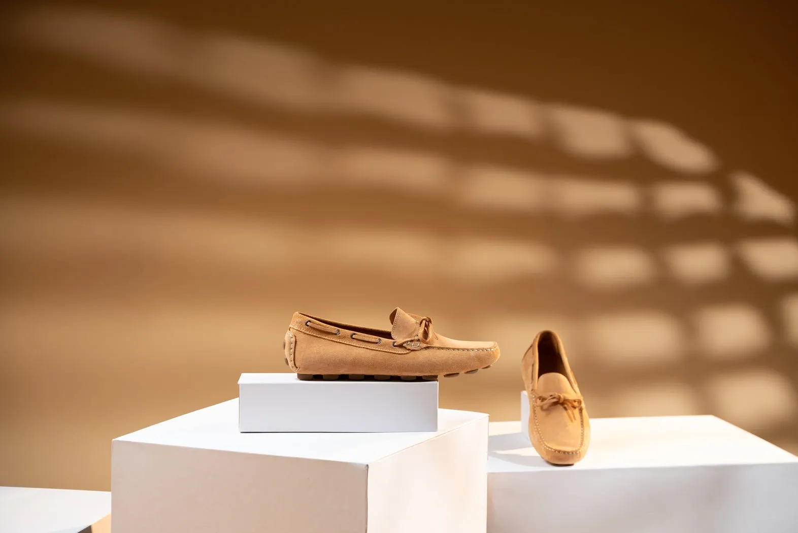 BOSPHORUS LEATHER MOCCASIN - AMBER