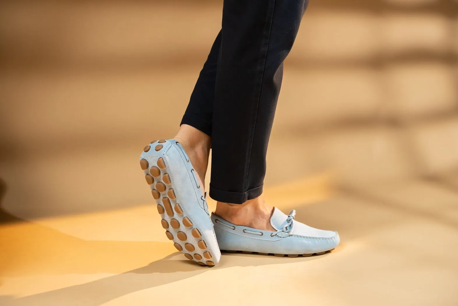 BOSPHORUS LEATHER MOCCASIN - BERMUDA