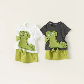 Cartoon Dinosaur Patch Summer Set