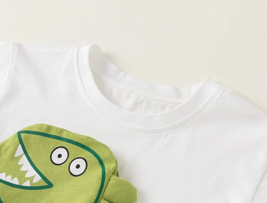 Cartoon Dinosaur Patch Summer Set
