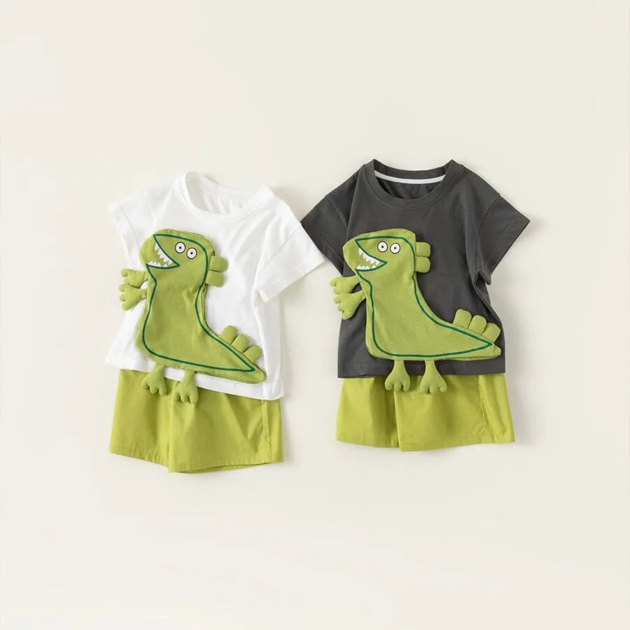 Cartoon Dinosaur Patch Summer Set