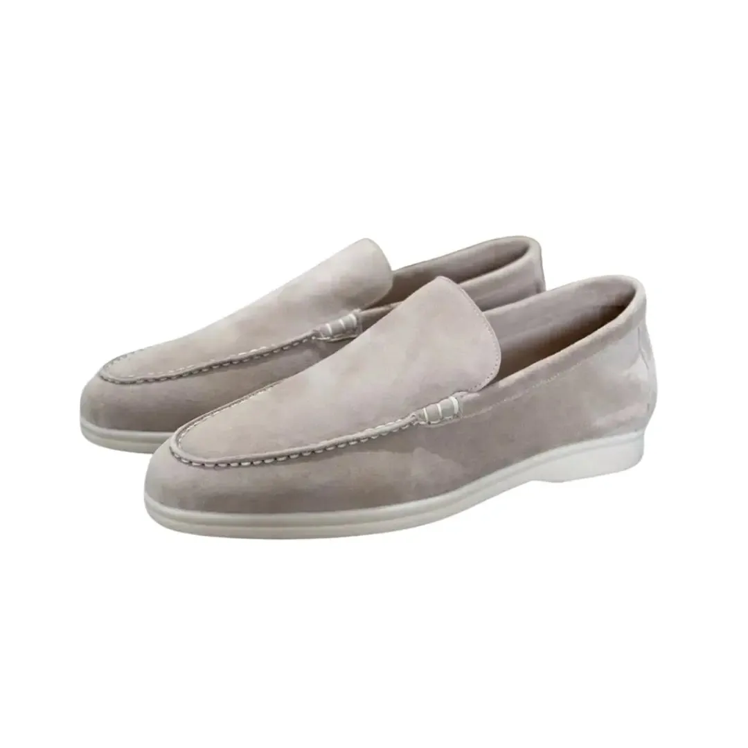 Essential Old Money Suede Loafers - Cross & Crown