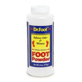 Foot Odor Relieves Wetness Powder Moisture Absorbent Cools Comfort Feet 6 oz