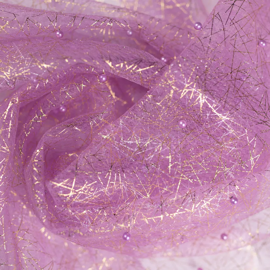 Glitter Pearl Tulle Netting