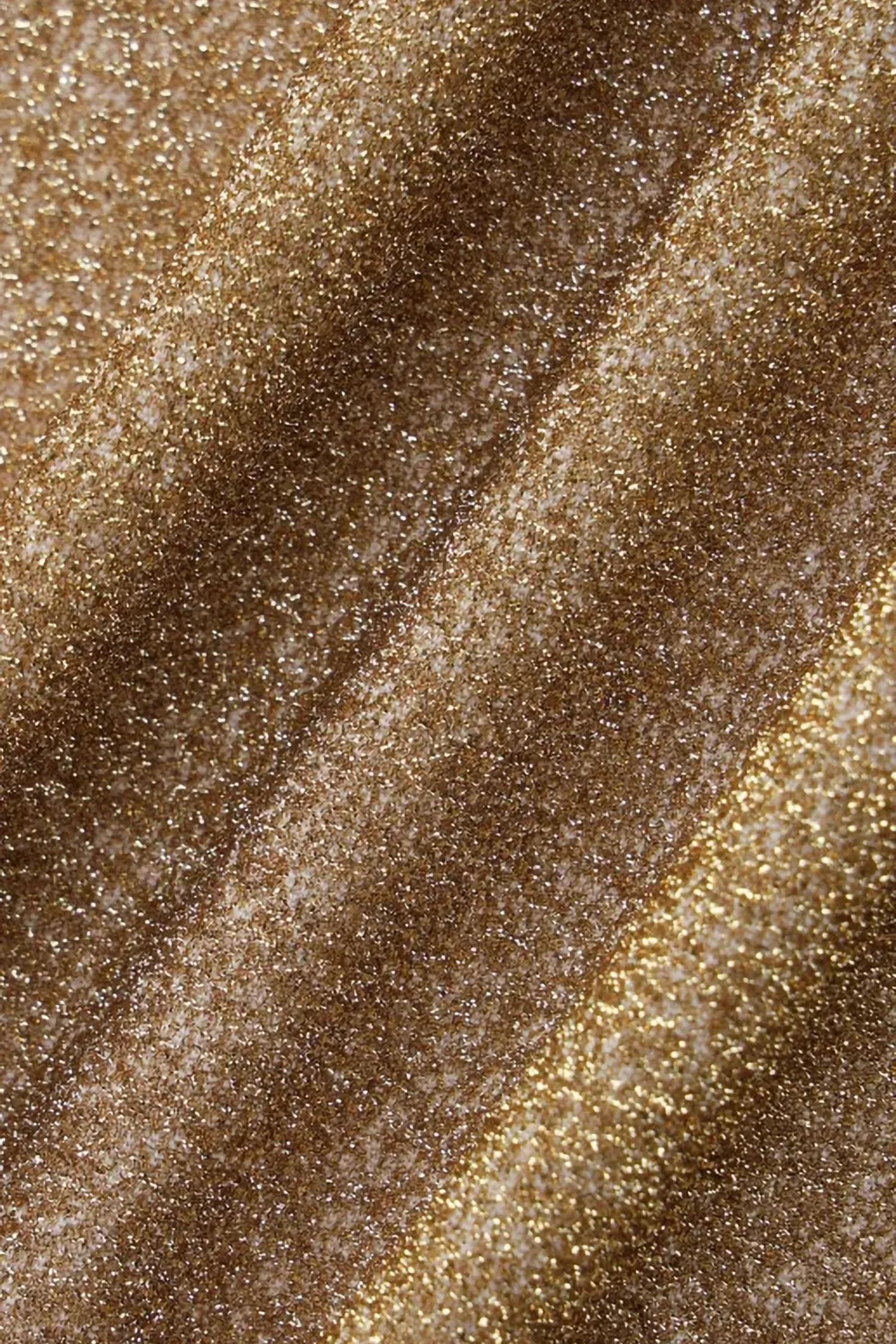 Gold Glitter Strapless Corset Mini Dress