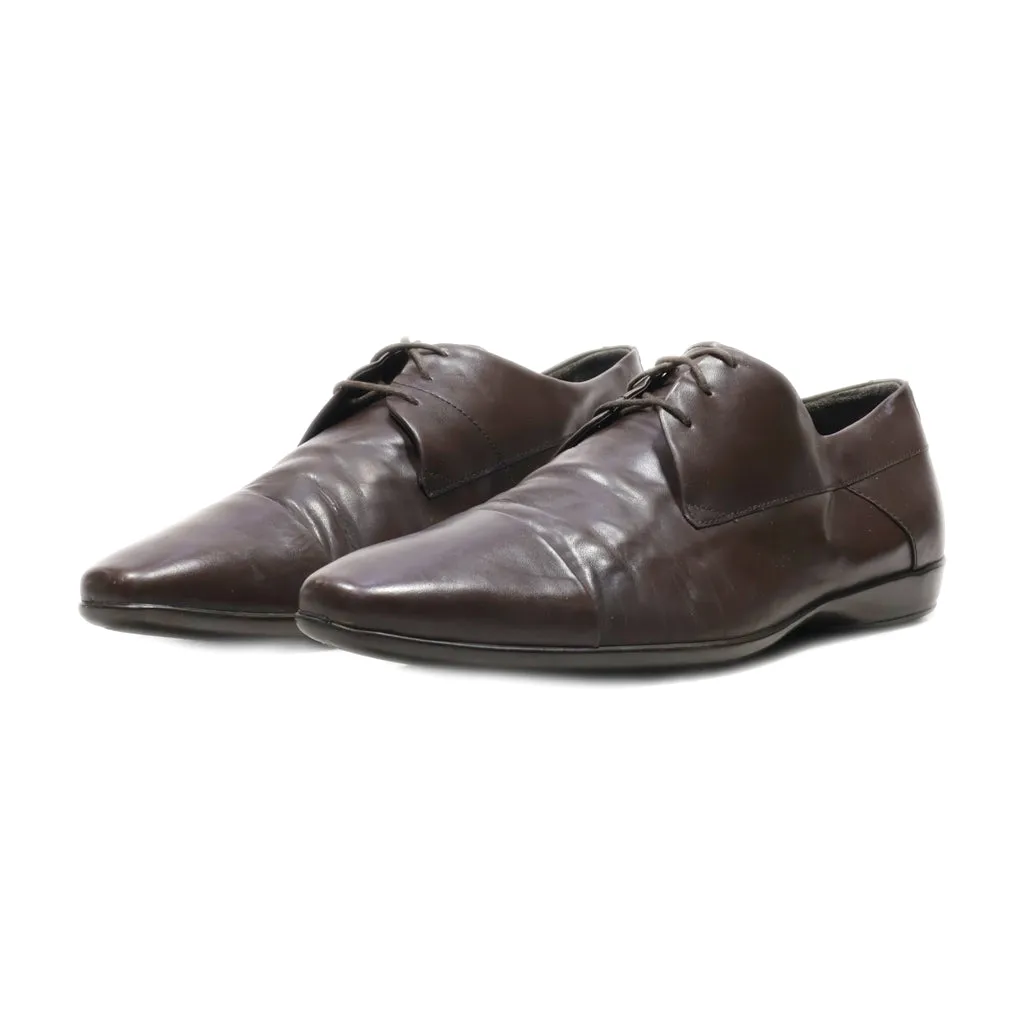 Hugo Boss Casual Lace Ups Leather Brown Colour For Men