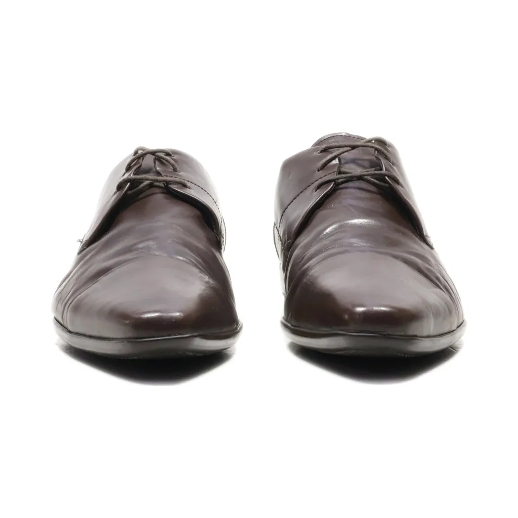 Hugo Boss Casual Lace Ups Leather Brown Colour For Men
