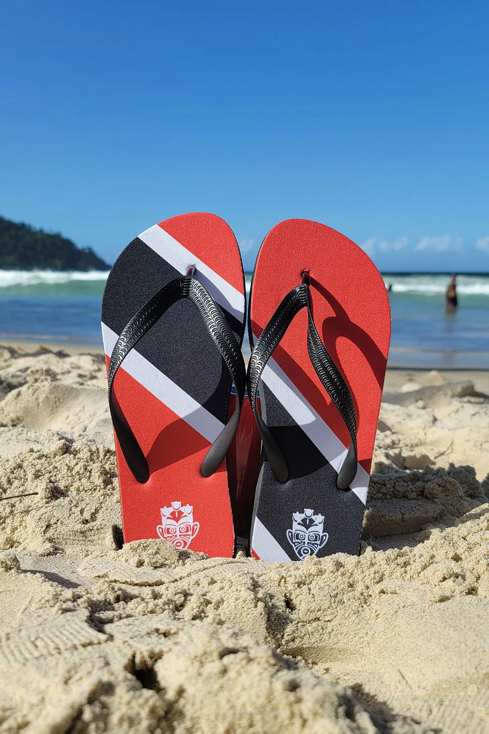 Island Flag - Trinidad and Tobago Flip Flops