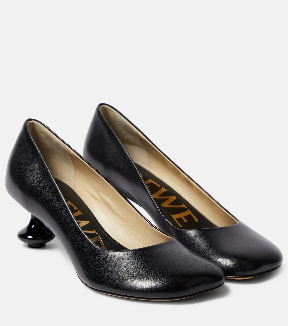 Leather shoes toy 45 Loewe, black