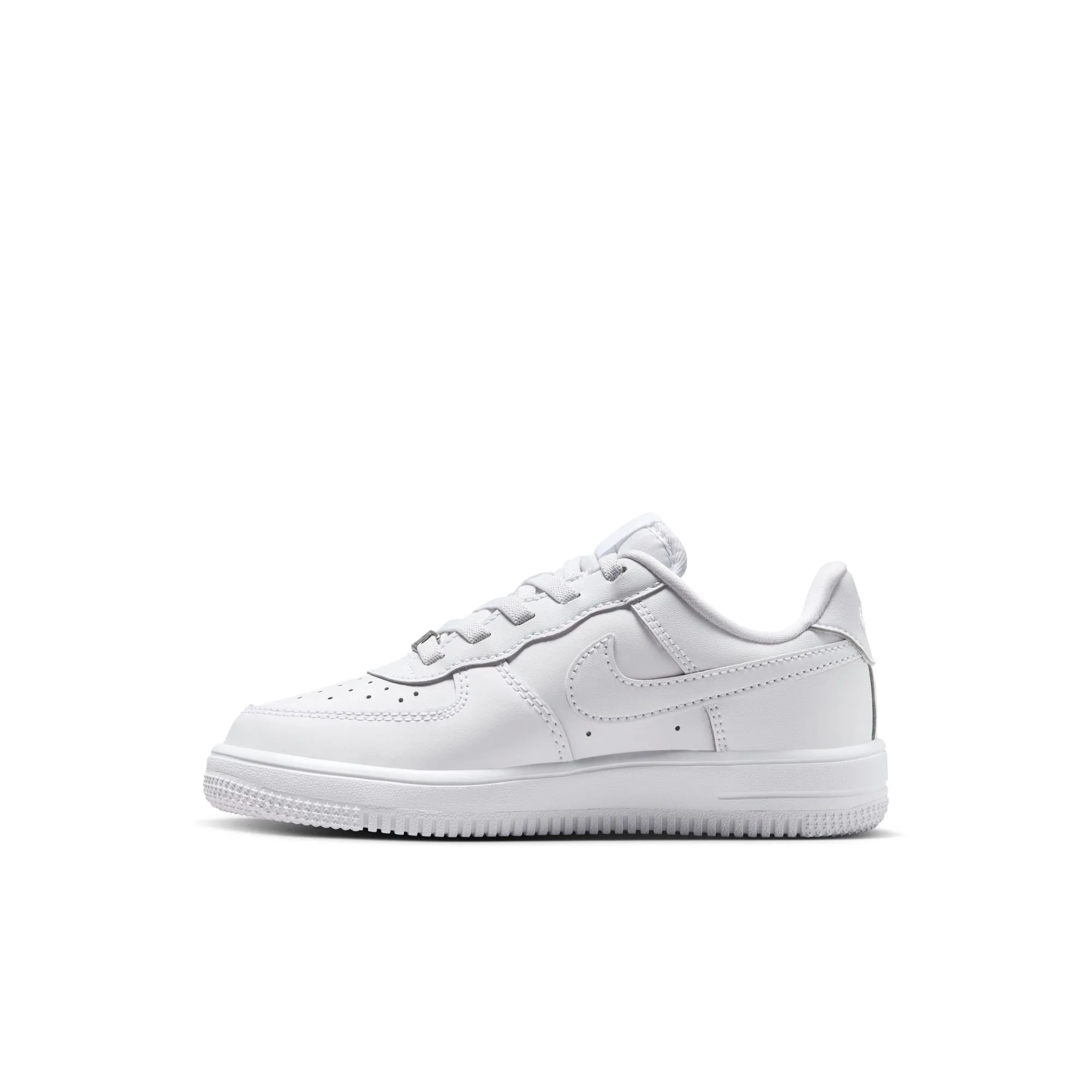 Little Kid's Nike Force 1 Low Easy On - White