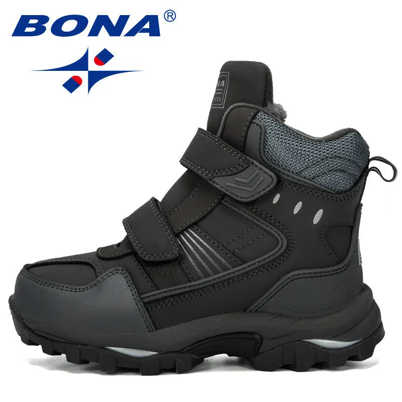 New Designer Popular Children Snow Boots Warm Winter Boots