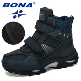 New Designer Popular Children Snow Boots Warm Winter Boots
