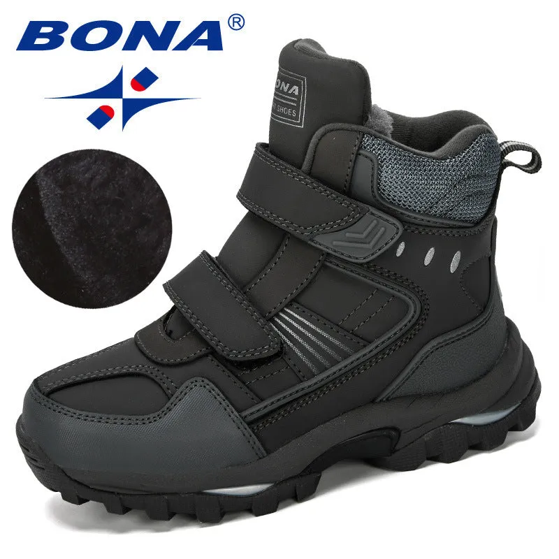 New Designer Popular Children Snow Boots Warm Winter Boots