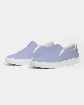 Pale Pastel Blue Slip-On Canvas Sneakers | Men's | Bright Pale Pastel Blue | C30M22Y0K0