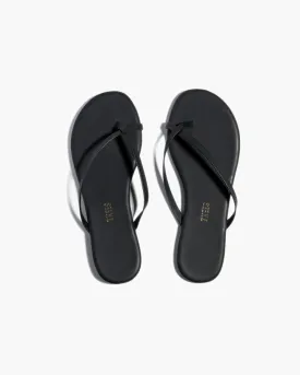 Riley Vegan Sandal Matte Black | TKEES