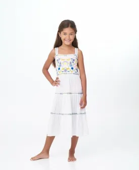Savike Dress in White