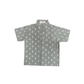 Shawn Shirt in Grey Cactus