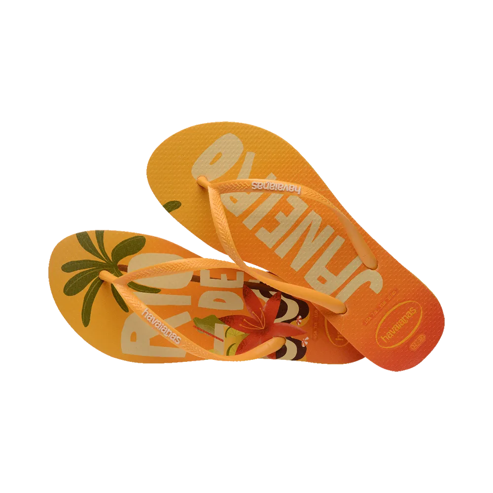 Slim Postcard Flip Flops