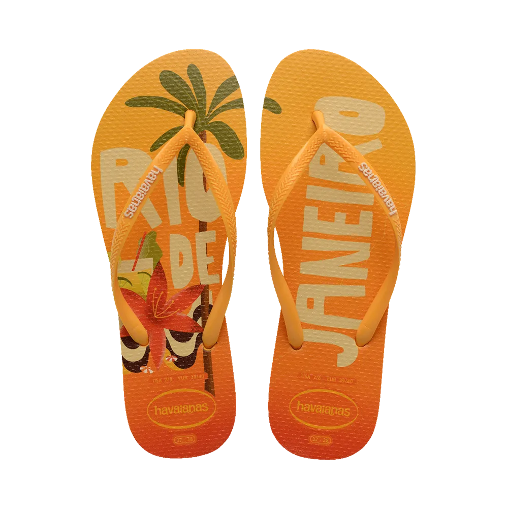 Slim Postcard Flip Flops
