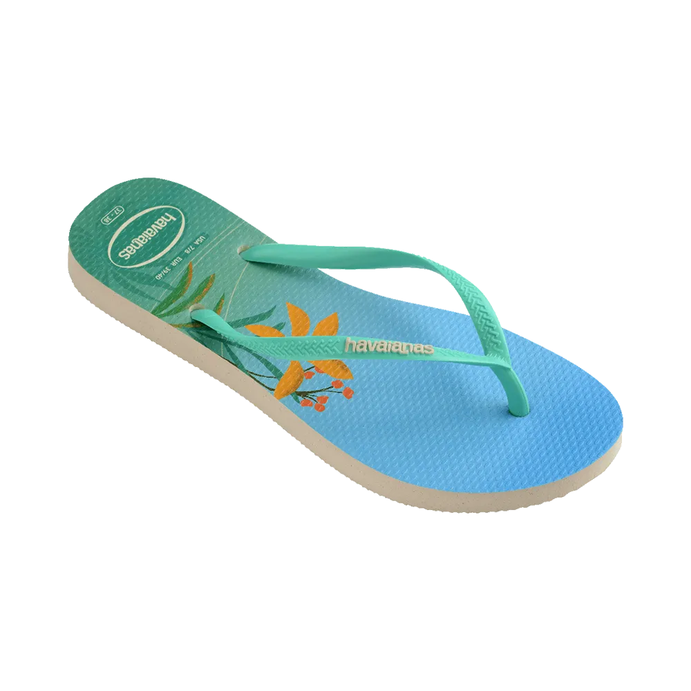 Slim Postcard Flip Flops