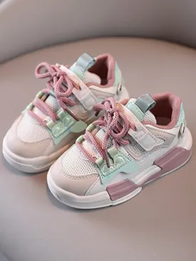Style Update Colorblock Velcro Sneakers by Liv and Mia