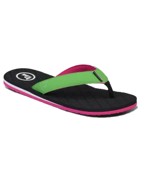 Tradd Flip Flops in Black
