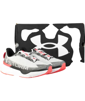 Under Armour Grey Infinite Pro Storm Road Running Shoes UK 6.5 EU 40.5 👞